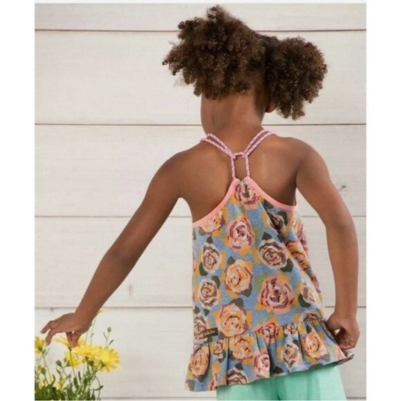 Matilda Jane Girls Twister Tank Adventure Begins in Size 10 Floral Print - Picture 13 of 13